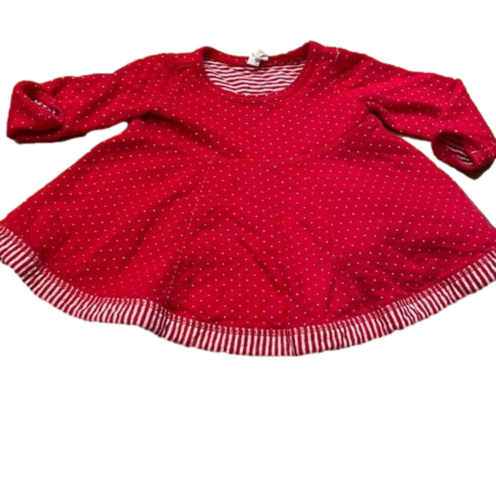 𝅺hanna andersson size 70 (6-12 months) girls flowy top good condition